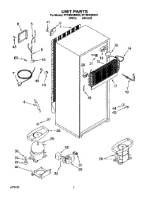 04 - Unit, Lit / Optional parts for Roper Refrigerator RT18DKXBW20 from AppliancePartsPros.com