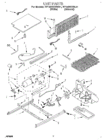 06 - Unit parts for Roper Refrigerator RT18DKXBL01 from AppliancePartsPros.com