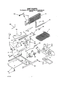 06 - Unit parts for Roper Refrigerator RT18AKXBL00 from AppliancePartsPros.com