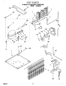 06 - Unit, Lit / Optional parts for Roper Refrigerator RT18DKXEW05 from AppliancePartsPros.com
