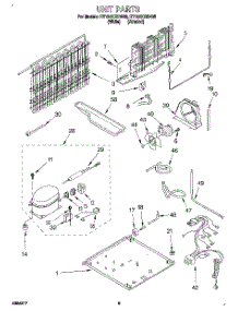 06 - Unit, Lit / Optional parts for Roper Refrigerator RT18AKXDW05 from AppliancePartsPros.com