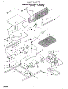 06 - Unit parts for Roper Refrigerator RT18HDXBL01 from AppliancePartsPros.com