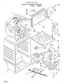 05 - Liner parts for Roper Refrigerator RT18HDXFW01 from AppliancePartsPros.com