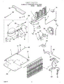 06 - Unit, Lit / Optional parts for Roper Refrigerator RT18HDXFW01 from AppliancePartsPros.com