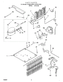 06 - Unit parts for Roper Refrigerator RT18DKXJN00 from AppliancePartsPros.com