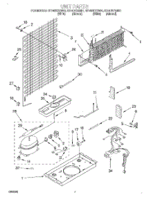04 - Unit parts for Roper Refrigerator RT14DKXGN01 from AppliancePartsPros.com