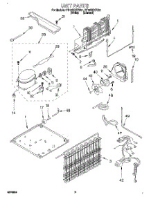 06 - Unit, Lit / Optional parts for Roper Refrigerator RT18DKXEW01 from AppliancePartsPros.com