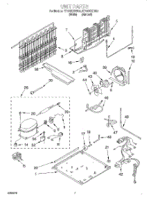 04 - Unit parts for Roper Refrigerator RT16VKXDN03 from AppliancePartsPros.com
