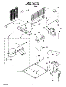 06 - Unit Parts, Optional Parts (Not Included) parts for Roper Refrigerator RT21AKXKQ09 from AppliancePartsPros.com