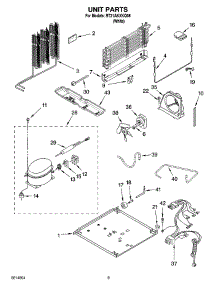 06 - Unit Parts, Optional Parts parts for Roper Refrigerator RT21AKXKQ08 from AppliancePartsPros.com