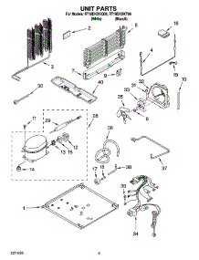 06 - Unit Parts, Optional Parts parts for Roper Refrigerator RT18DKXKQ09 from AppliancePartsPros.com