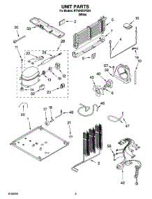 06 - Unit Parts, Optional Parts parts for Roper Refrigerator RT18HDXPQ02 from AppliancePartsPros.com