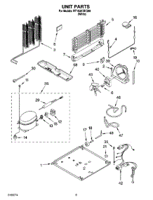06 - Unit Parts, Optional Parts parts for Roper Refrigerator RT18AKXKQ08 from AppliancePartsPros.com