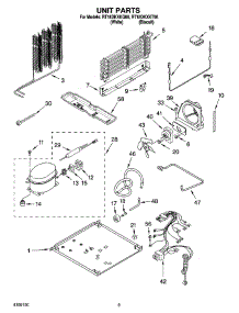 06 - Unit Parts, Optional Parts parts for Roper Refrigerator RT18DKXKT06 from AppliancePartsPros.com