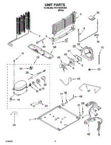 06 - Unit Parts, Optional Parts parts for Roper Refrigerator RT21AKXKQ03 from AppliancePartsPros.com