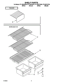 05 - Shelf Parts, Optional Parts parts for Roper Refrigerator RT14DKYKQ04 from AppliancePartsPros.com