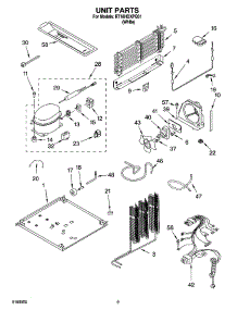 06 - Unit Parts, Optional Parts parts for Roper Refrigerator RT18HDXPQ01 from AppliancePartsPros.com