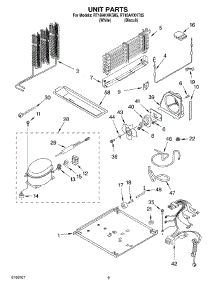 06 - Unit Parts, Optional Parts parts for Roper Refrigerator RT18AKXKQ05 from AppliancePartsPros.com