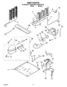 06 - Unit Parts, Optional Parts parts for Roper Refrigerator RT18DKXKT04 from AppliancePartsPros.com