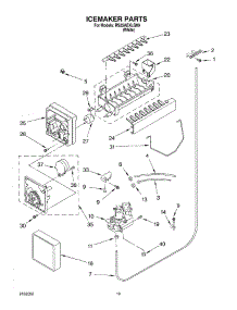 12 - Icemaker Parts, Parts Not Illustrated parts for Roper Refrigerator RS25AEXLQ00 from AppliancePartsPros.com