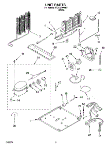 06 - Unit, Optional parts for Roper Refrigerator RT21AKXKQ07 from AppliancePartsPros.com
