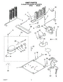 06 - Unit, Optional parts for Roper Refrigerator RT21AKXKQ02 from AppliancePartsPros.com
