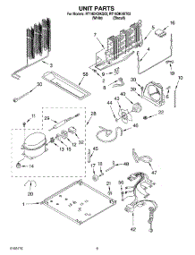 06 - Unit, Optional parts for Roper Refrigerator RT18DKXKT03 from AppliancePartsPros.com