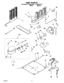 06 - Unit, Optional parts for Roper Refrigerator RT18AKXKT01 from AppliancePartsPros.com
