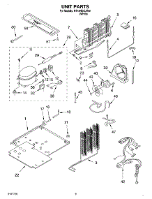 06 - Unit, Optional parts for Roper Refrigerator RT18HDXJW01 from AppliancePartsPros.com