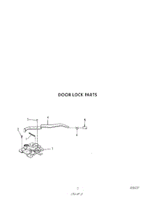 03 - Door Lock parts for Roper Oven B9458B4 from AppliancePartsPros.com