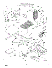 09 - Unit parts for Roper Refrigerator RS25AQXGW02 from AppliancePartsPros.com