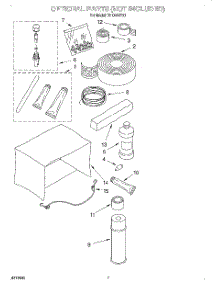 04 - Optional parts for Roper Air Conditioner X10002F00 from AppliancePartsPros.com