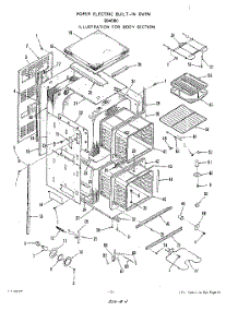 04 - Body parts for Roper Oven B9458B0 from AppliancePartsPros.com