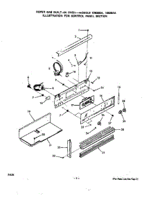 Control Panel parts for Roper Range 1093B1A from AppliancePartsPros.com