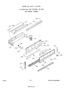 04 - Control parts for Roper Oven 1053B2A from AppliancePartsPros.com