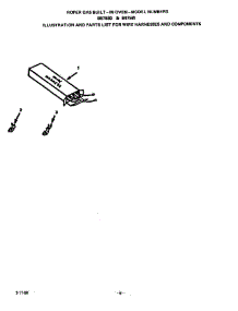 Wire Harness And Components parts for Roper Oven B8758B1 from AppliancePartsPros.com