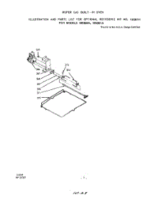 06 - Optional Rotisserie Kit parts for Roper Oven 1053B1A from AppliancePartsPros.com