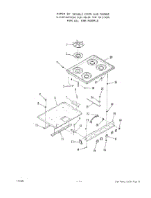 02 - Optional Griddle parts for Roper Oven 1765W0A from AppliancePartsPros.com