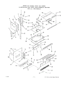 09 - Control Panel parts for Roper Oven 1765W0A from AppliancePartsPros.com
