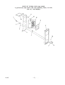 10 - Blower parts for Roper Oven 1765W0A from AppliancePartsPros.com