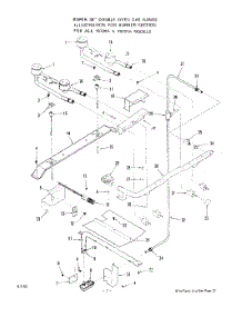 03 - Lower Oven Body parts for Roper Oven 1873W1A from AppliancePartsPros.com