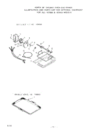 09 - Section parts for Roper Oven 1873W1A from AppliancePartsPros.com