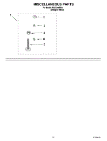 10 - Miscellaneous Parts - Optional Parts (Not Included) parts for Roper Washer RAX7244PQ0 from AppliancePartsPros.com