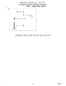 10 - Miscellaneous, Lit / Optional parts for Roper Washer RAX7244EW1 from AppliancePartsPros.com
