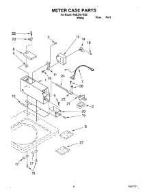 08 - Meter Case parts for Roper Washer RAK2751KQ0 from AppliancePartsPros.com