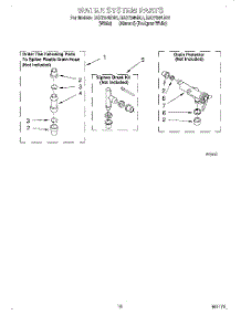 09 - Water System parts for Roper Washer RAX7245BQ1 from AppliancePartsPros.com