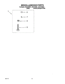 10 - Miscellaneous, Lit / Optional parts for Roper Washer RAX7245BQ1 from AppliancePartsPros.com