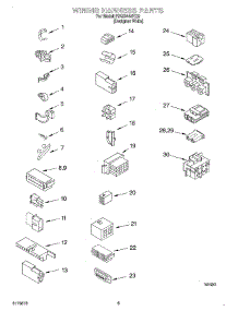 06 - Wiring Harness parts for Roper Washer RAS8445KQ0 from AppliancePartsPros.com