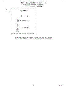 10 - Miscellaneous, Lit / Optional parts for Roper Washer RAB4232EN1 from AppliancePartsPros.com