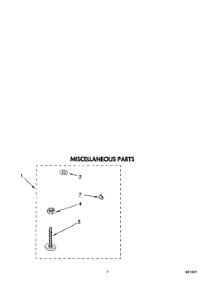 06 - Miscellaneous parts for Roper Washer RAX7245AW0 from AppliancePartsPros.com